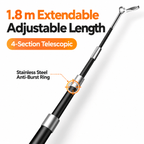 Extra-Long Telescopic Feather Cat Wand Fursera