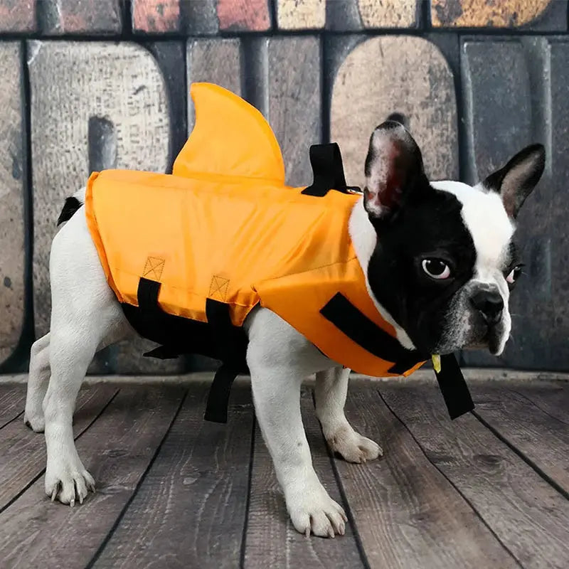 Pets Dog Swim Vest – Shark Life Jacket for Safe Swimming