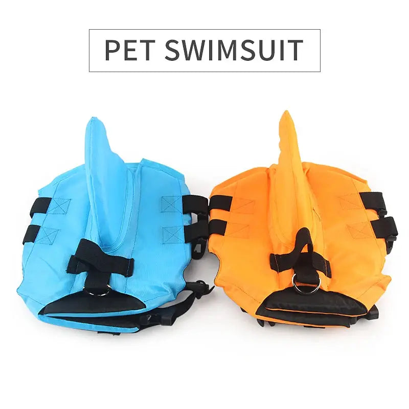 Pets Dog Swim Vest – Shark Life Jacket for Safe Swimming