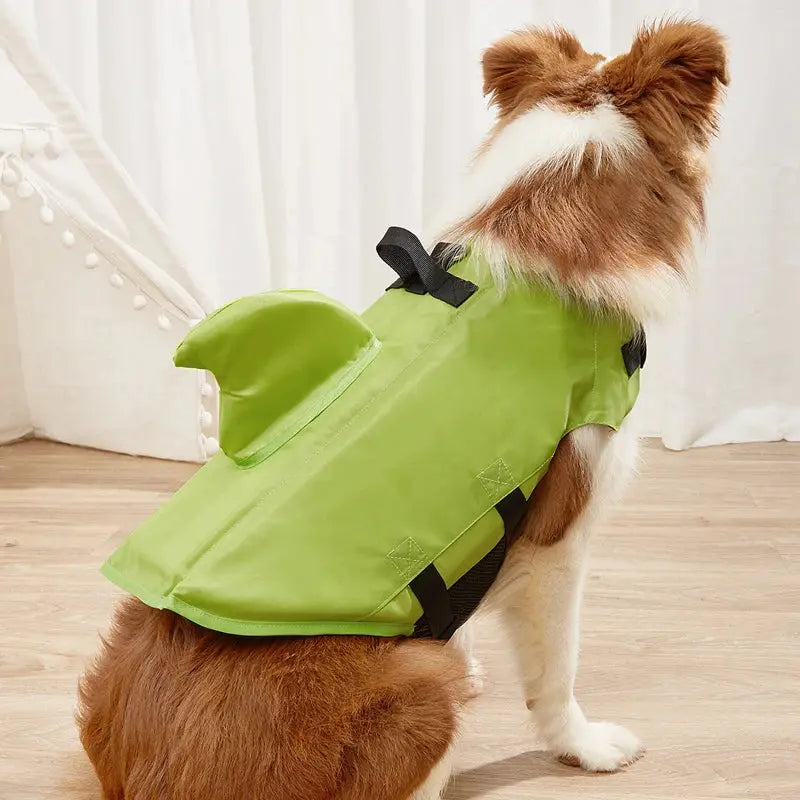 Pets Dog Swim Vest – Shark Life Jacket for Safe Swimming