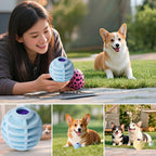 Squeaky Pet Ball – Interactive Sound Toy for Dogs & Cats