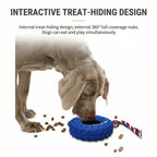Dog Chew Tire – Tough Rubber Toy for Play & IQ Training