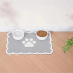 Dog & Cat Feeding Mat – Absorbent Bowl Mat for Mess-Free Meals