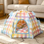 Tiny Luxury Pet Tent Bed