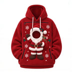 Christmas Pet Pocket Hoodie with 3D Holiday Designs Fursera