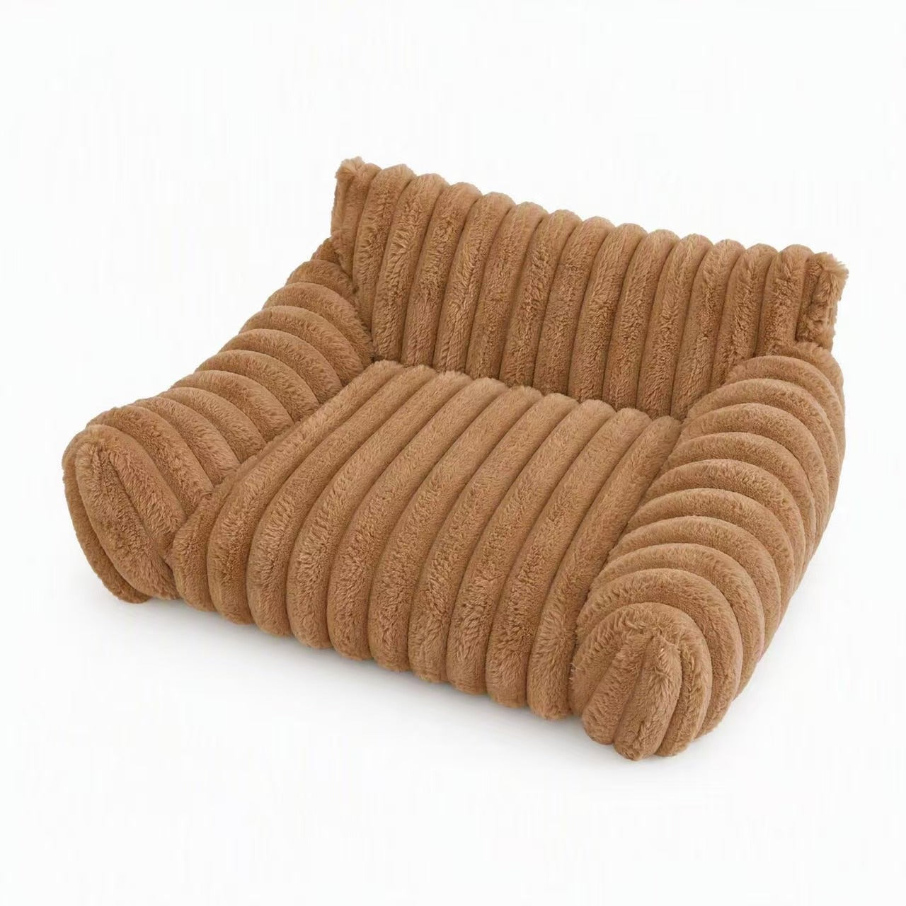Plush Sofa Pet Bed for Cats & Dogs Fursera