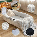 Orthopedic Human Dog Bed – Large Cozy Lounger for Relaxing