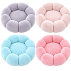 Flower-Shaped Pet Bed for Cats & Small Dogs – Soft Fleece Donut Bed Fursera