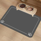 Dog & Cat Feeding Mat – Absorbent Bowl Mat for Mess-Free Meals