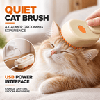 3-in-1 Pet Spray Brush for Cats & Dogs – Groom, Massage & Remove Loose Fur Fursera