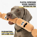 4-Link Squeaky Sausage Dog Toy
