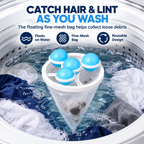 Reusable Floating Pet Hair & Lint Catcher for Top-Loading Washers Fursera
