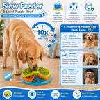 Non-Slip Puzzle Slow Feeder for Dogs