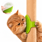 Wraparound Cat Self-Grooming Brush – Furniture-Leg & Handheld Groomer Fursera