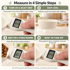 Digital Pet Food Measuring Scoop with LCD Display & Detachable Bowl Fursera
