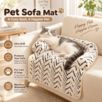 Plush Pet Sofa Mat – Couch Protector for Cats & Dogs Fursera