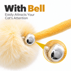 Hanging Cat Toy with Bell – Bouncy Spring & Fluffy Ball Fursera