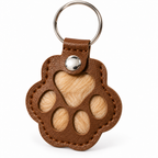 Pet Hair Keepsake Keychain – Paw-Shaped Fur Holder for Dogs & Cats Fursera