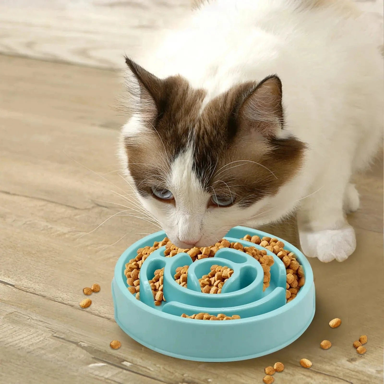 The Fur Anti-Gulp Slow Feeder Dog Bowl