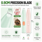 Rechargeable LED Pet Paw Trimmer for Dogs & Cats Fursera