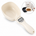 Digital Pet Food Measuring Scoop with LCD Display & Detachable Bowl Fursera