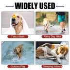 Quick-Dry Dog Bathrobe