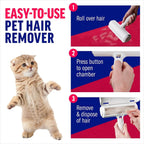 Pet Hair Cleaner – Portable Reusable Lint Remover Tool