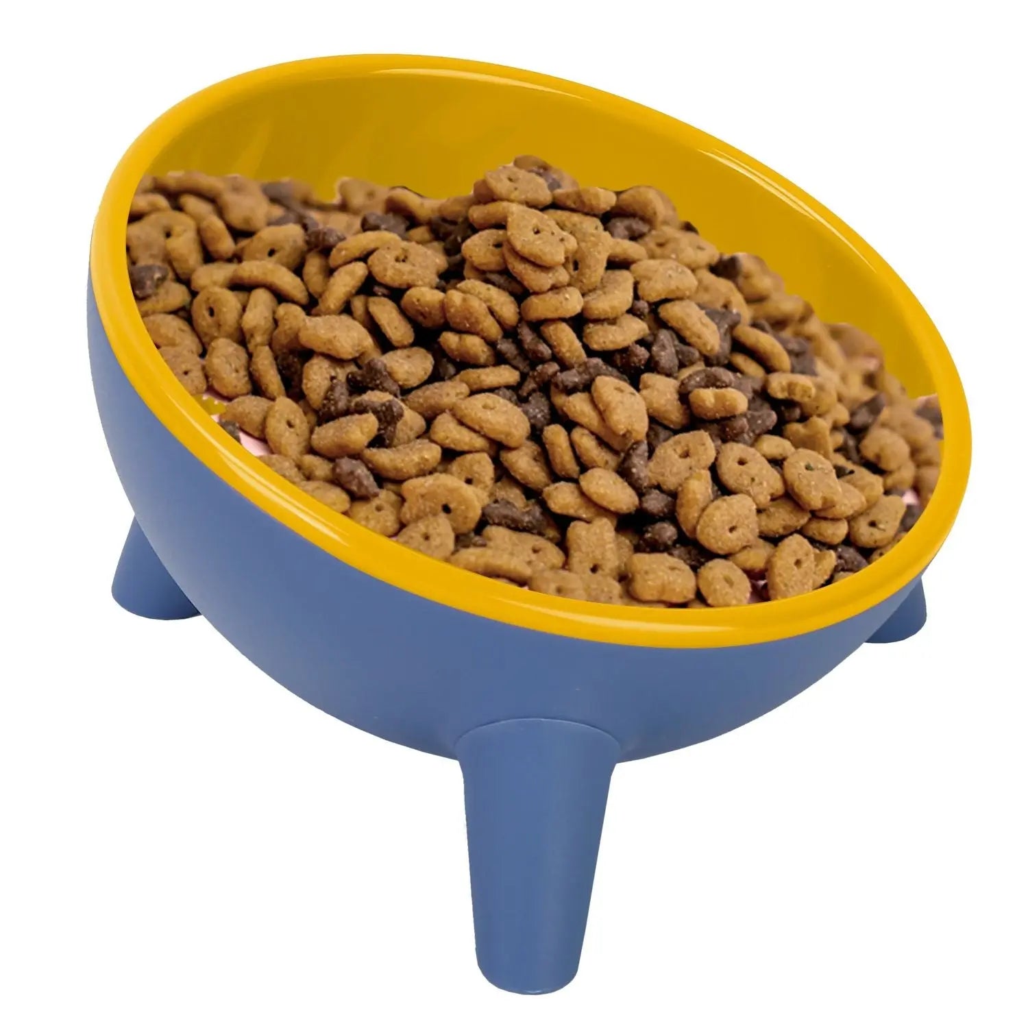 Raised Pet Bowl – Tilted Feeding Bowl for Cats & Small Dogs