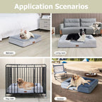 Orthopedic Pet Bed – Supportive Washable Bed with Non-Slip Base