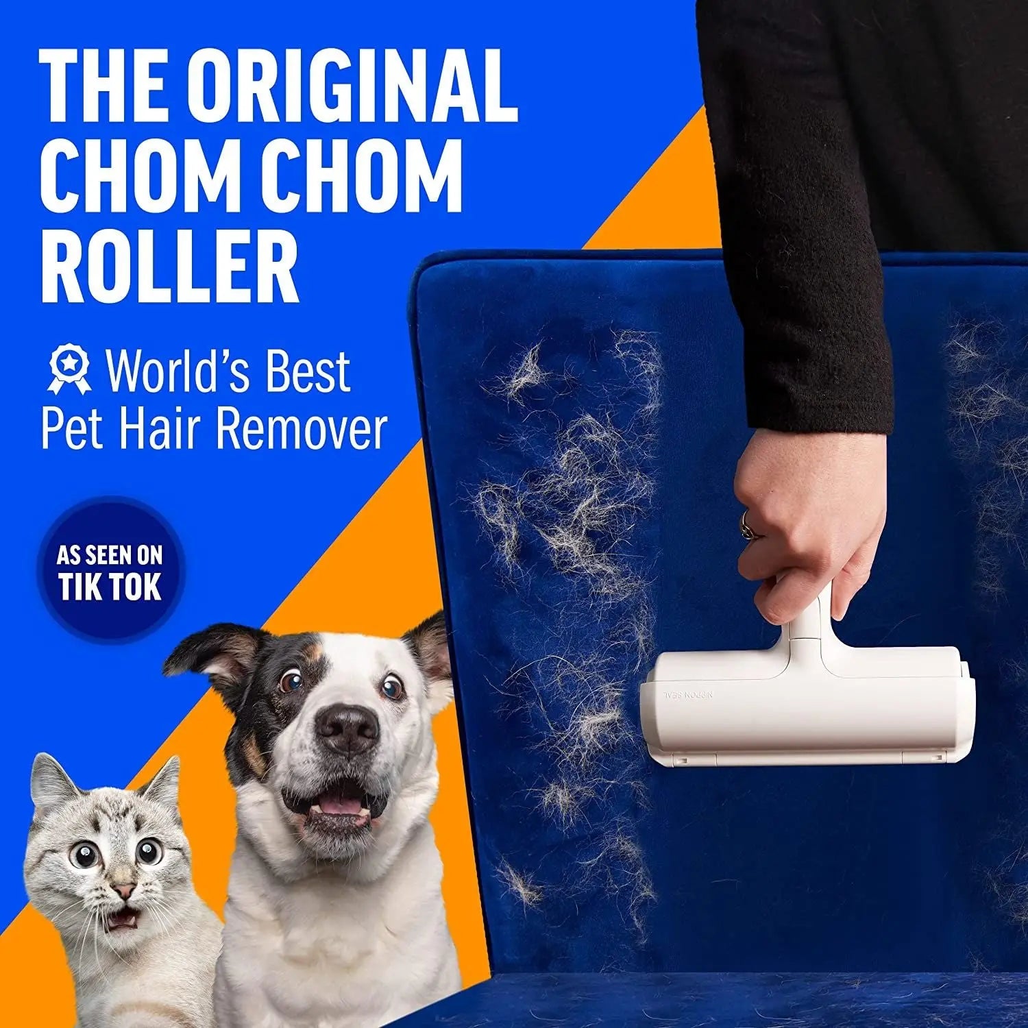 Pet Hair Cleaner – Portable Reusable Lint Remover Tool