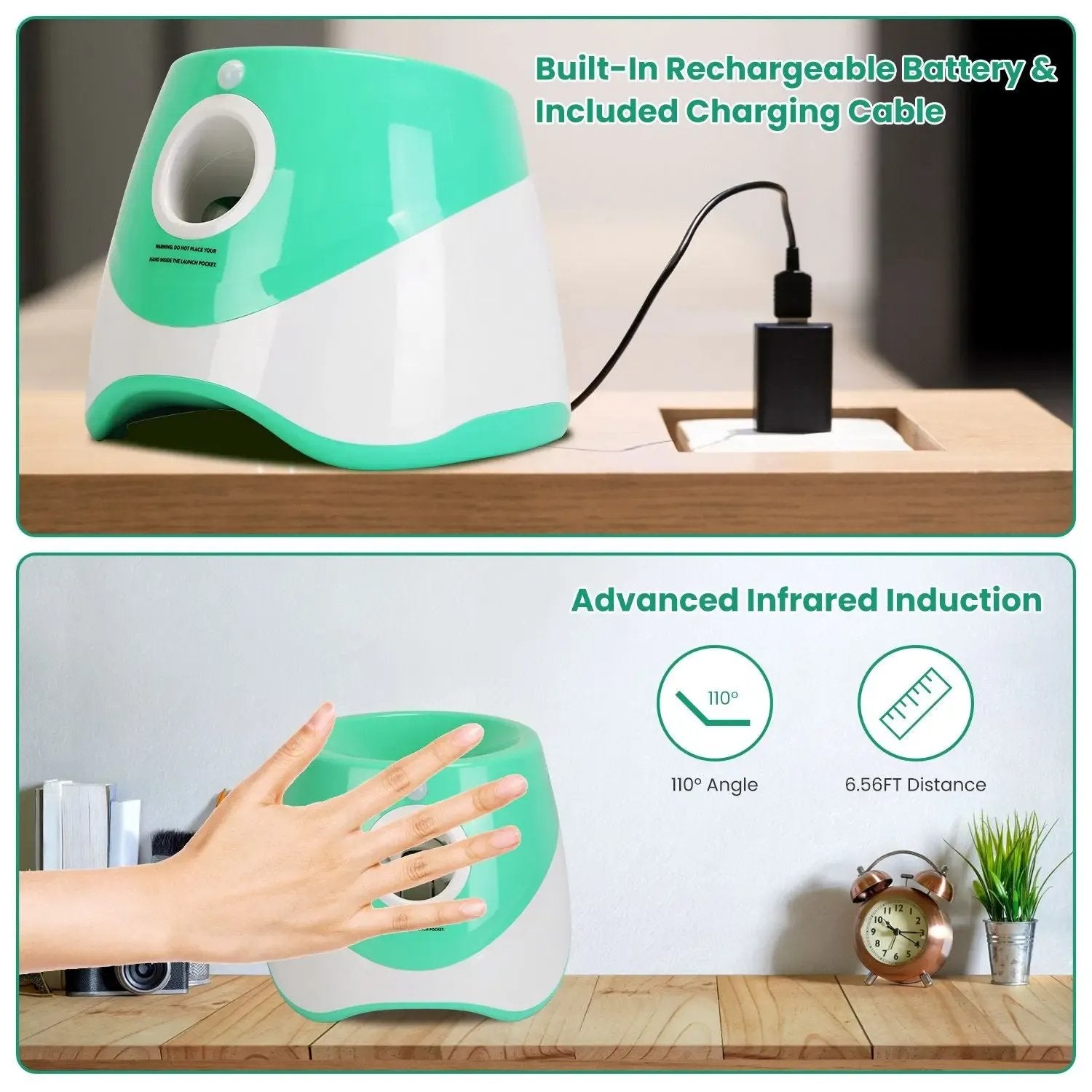 Dog Ball Launcher – Automatic Fetch Machine with Adjustable Distance