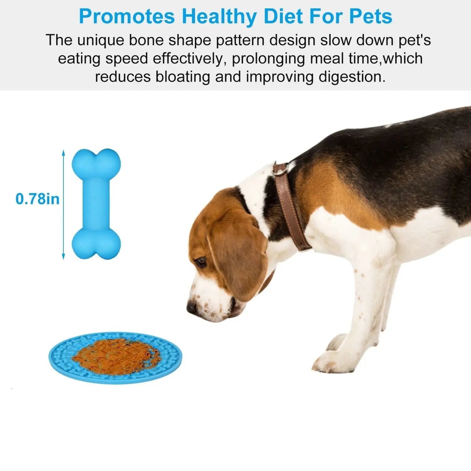 2PCS Lick Mats – Suction Slow Feeder for Dogs & Cats