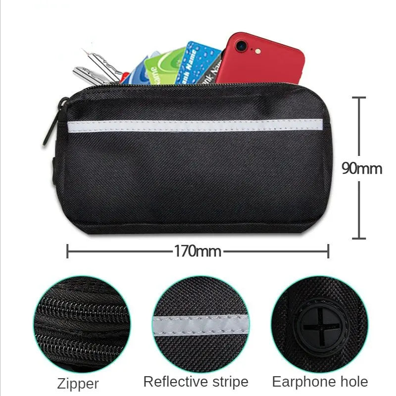 Hands-Free Leash – Bungee Dog Leash with Storage Pouch & Soft Handles