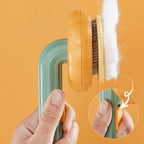 Dog & Cat Brush – Shedding Comb with Easy Clean Button