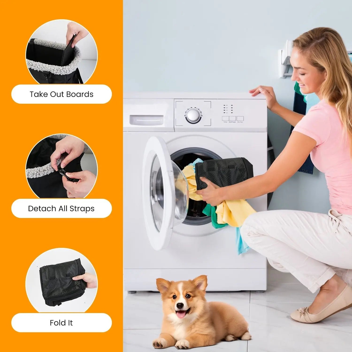 Small Pet Car Seat – Cozy Console Booster for Dogs & Cats