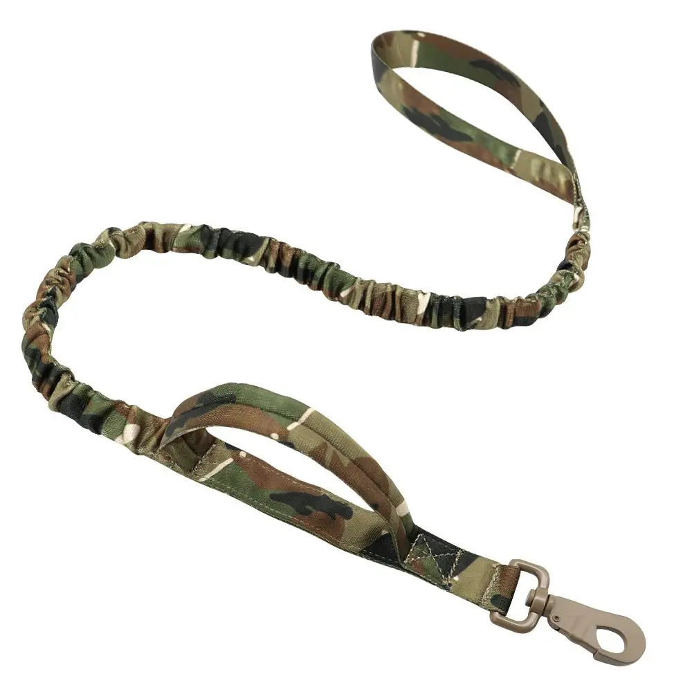 Tactical K9 Leash – Heavy Duty Adjustable Bungee