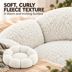 Flower-Shaped Pet Bed for Cats & Small Dogs – Soft Fleece Donut Bed Fursera