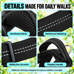 Personalized Dog Harness with Name Patch – Free Matching Color Leash Fursera