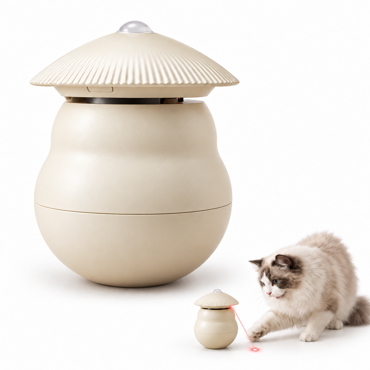 Automatic Laser Cat Toy – 3 Play Modes, USB-C Rechargeable Fursera