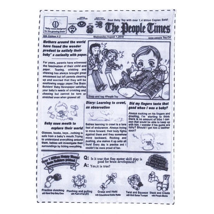Crinkle Newspaper Dog Toy