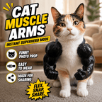 3D Printed Funny Cat Muscle Arms