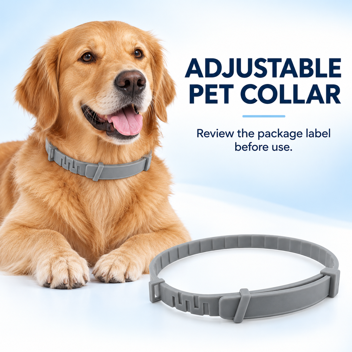 Adjustable Pet Collar – Flexible Design, Dog & Cat Size Options Fursera
