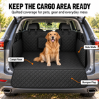 Quilted Dog Cargo Liner with Side Panels & Bumper Flap Fursera