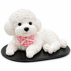Cute Puppy Dashboard Ornament with Anti-Slip Mat Fursera
