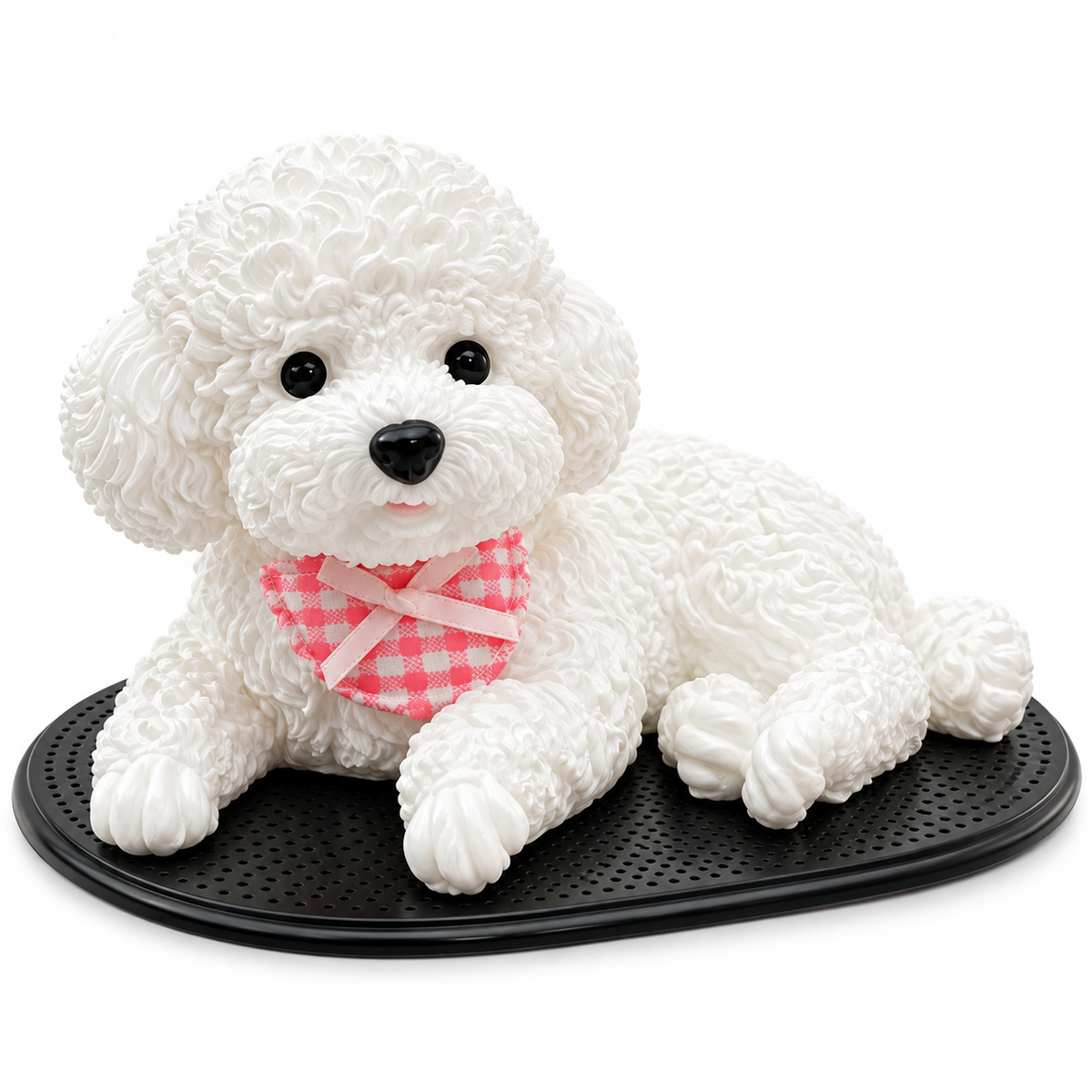 Cute Puppy Dashboard Ornament with Anti-Slip Mat Fursera