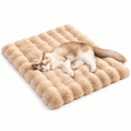 Washable Plush Pet Bed Mat for Cats & Dogs – Non-Slip Fursera
