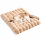 Washable Plush Pet Bed Mat for Cats & Dogs – Non-Slip Fursera
