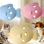 Dog Treat Toy – Fish Shape Silicone Slow Feeder for Dogs