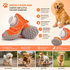 Breathable Anti-Slip Waterproof Dog Boots (4-Pack) Fursera