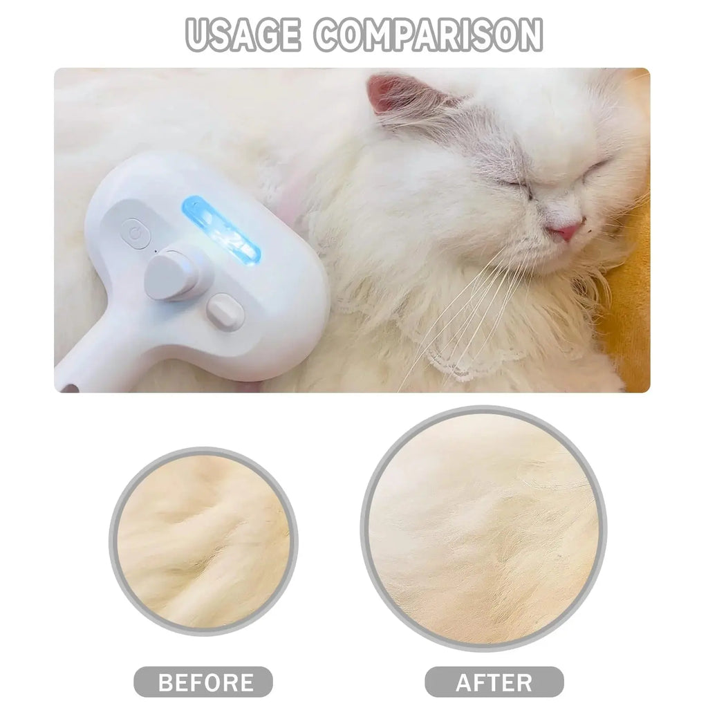 2 in 1 Pet Spray Hair Removal Comb